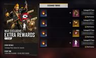 Beside the bundle, users can get a legendary loot box (Image via Garena)